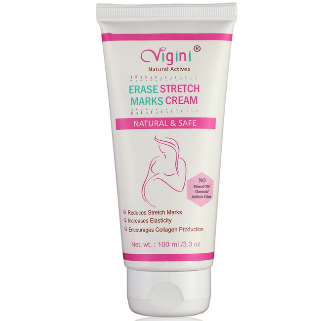 Vigini Natural Actives Stretch Marks Scars Removal Oil Cream Hover Image