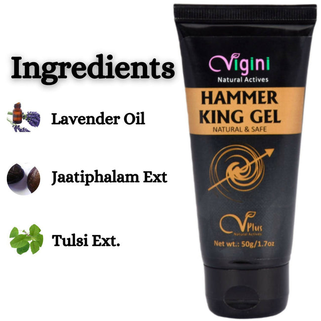Vigini Natural Actives Hammer King Gel for Men Main Image