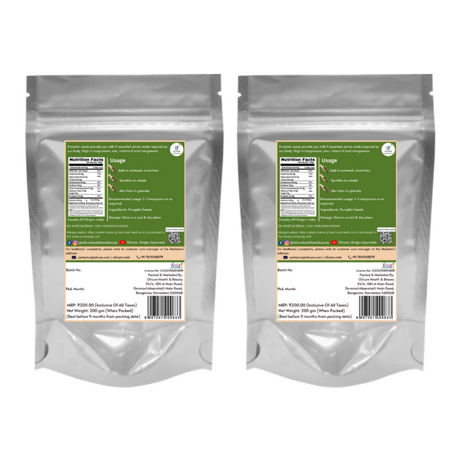 Nxtgen Ayurveda Pumpkin Seeds Main Image