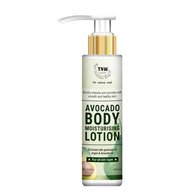 The Natural Wash Avocado Body Moisturising Lotion Hover Image