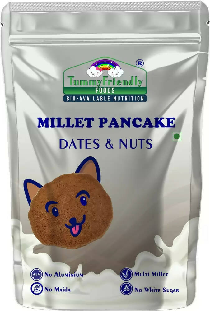 TummyFriendly Foods Aluminium-Free Millet Pancake Mix with Dates and Nuts