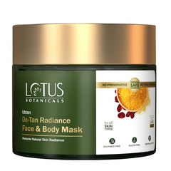 Lotus Botanicals Ubtan De-Tan Radiance Face & Body Mask