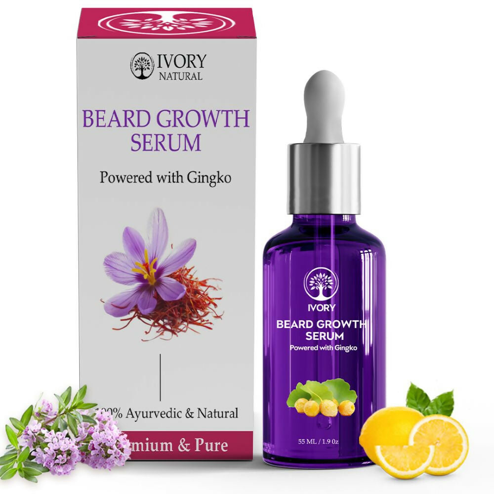 Ivory Natural Beard Growth Serum For Beard Wellness
