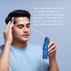 Oteria Luxury Voluminous Hair Lotion with Amla Fenugreek Sage and Curry Leaf & Hair Lotion & Serum For Hair Fall