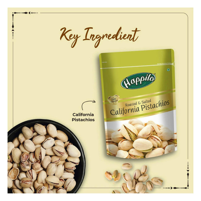 Happilo Freshly Roasted & Salted California Pistachios Main Image
