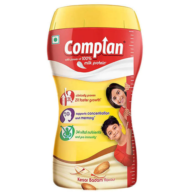 Complan Nutrition and Health Drink Kesar Badam Jar Hover Image