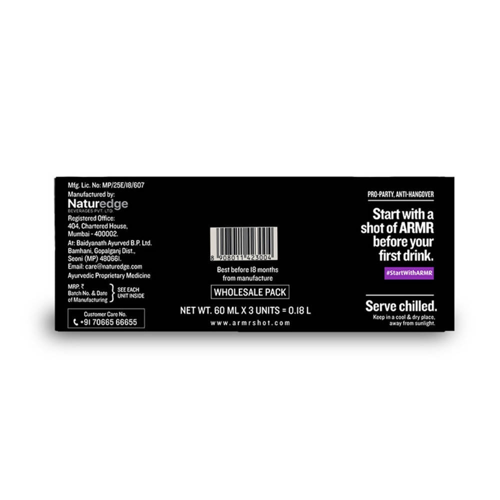 ARMR Anti Hangover Shot Blackberry