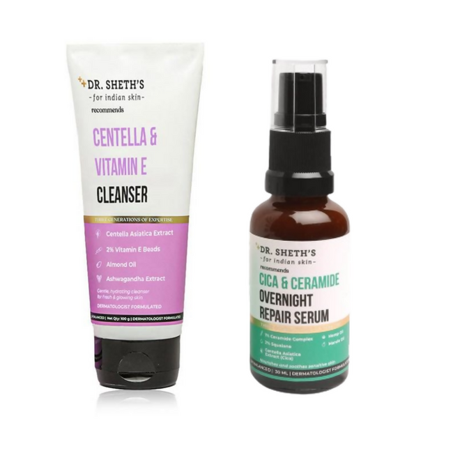 Dr. Sheth's Dry Skin Duo For Hydrated & Glowing Skin Hover Image