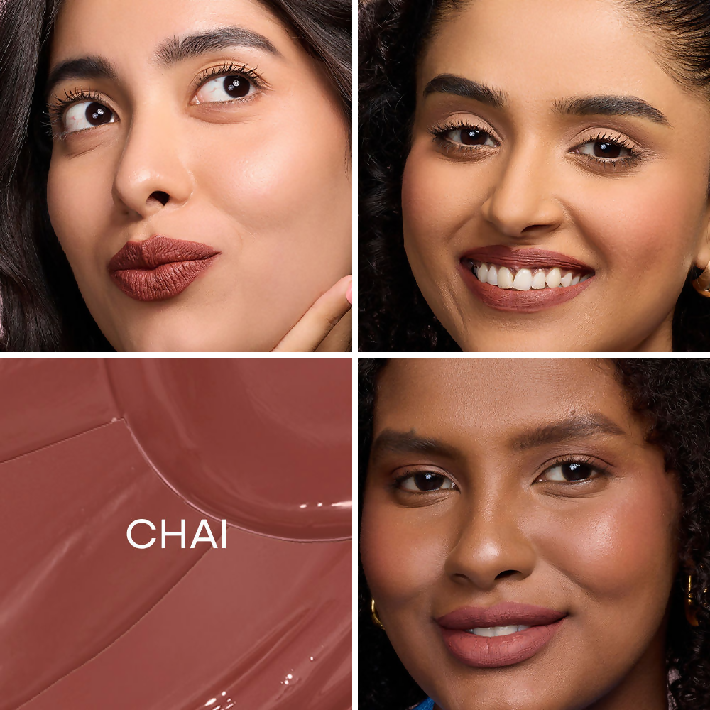 Nykaa Matte To Last Transferproof Liquid Lipstick - Chai -18