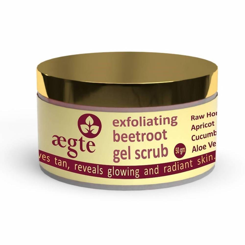 Aegte Exfoliating Beetroot Gel Scrub