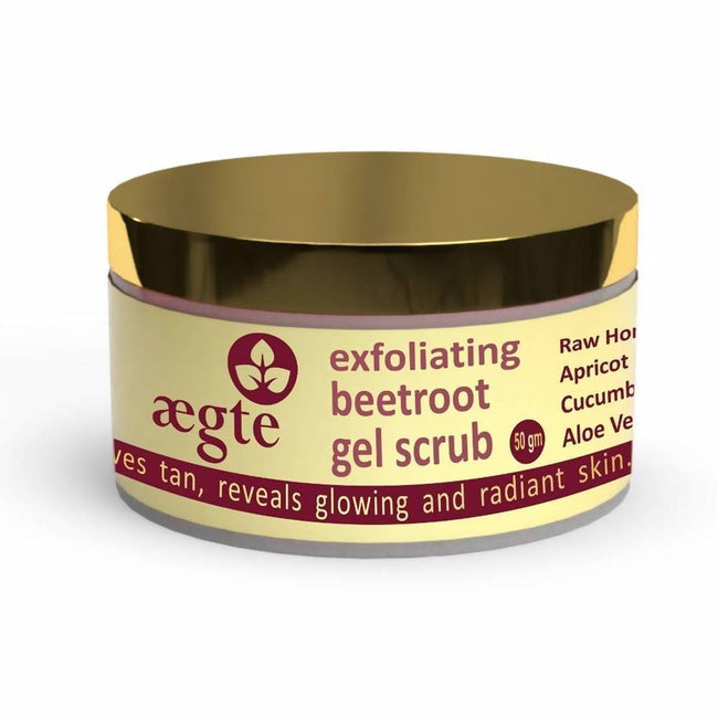 Aegte Exfoliating Beetroot Gel Scrub Hover Image