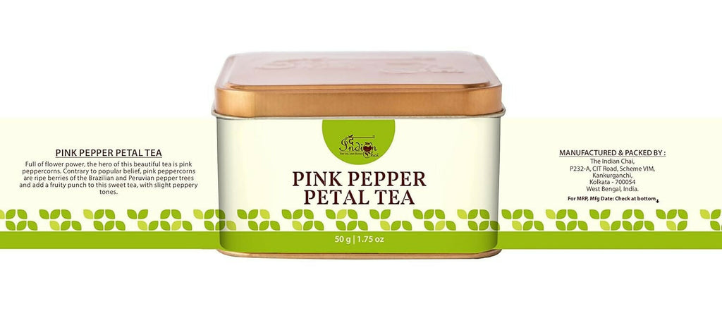The Indian Chai – Pink Pepper Petal Tea