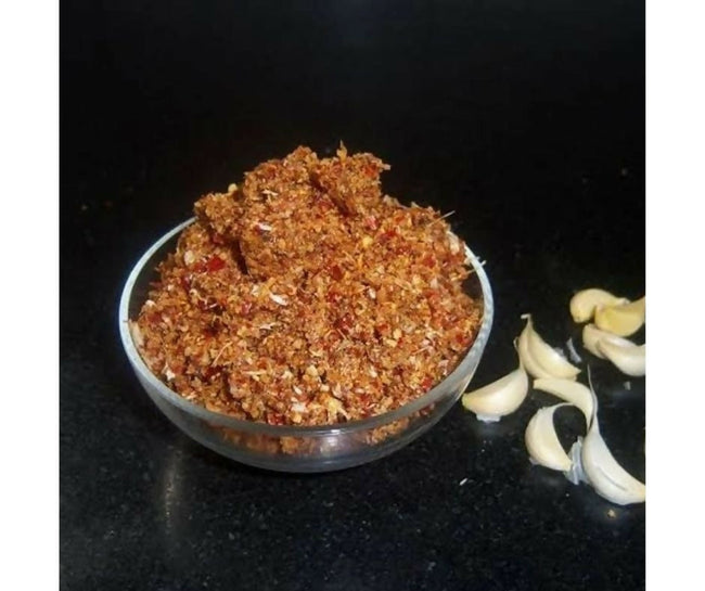 konaseema Velluli Karam Podi / Garlic Chutney Powder Hover Image