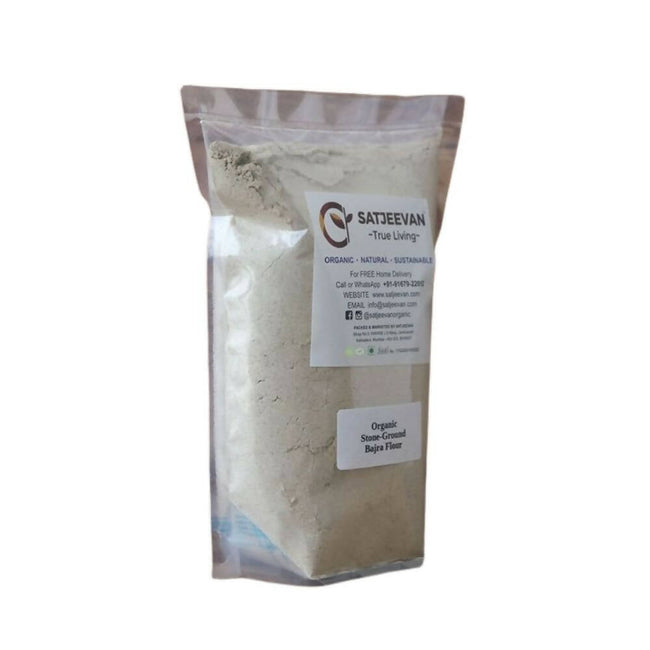 Satjeevan Organic Stone-Ground Bajra Flour Main Image