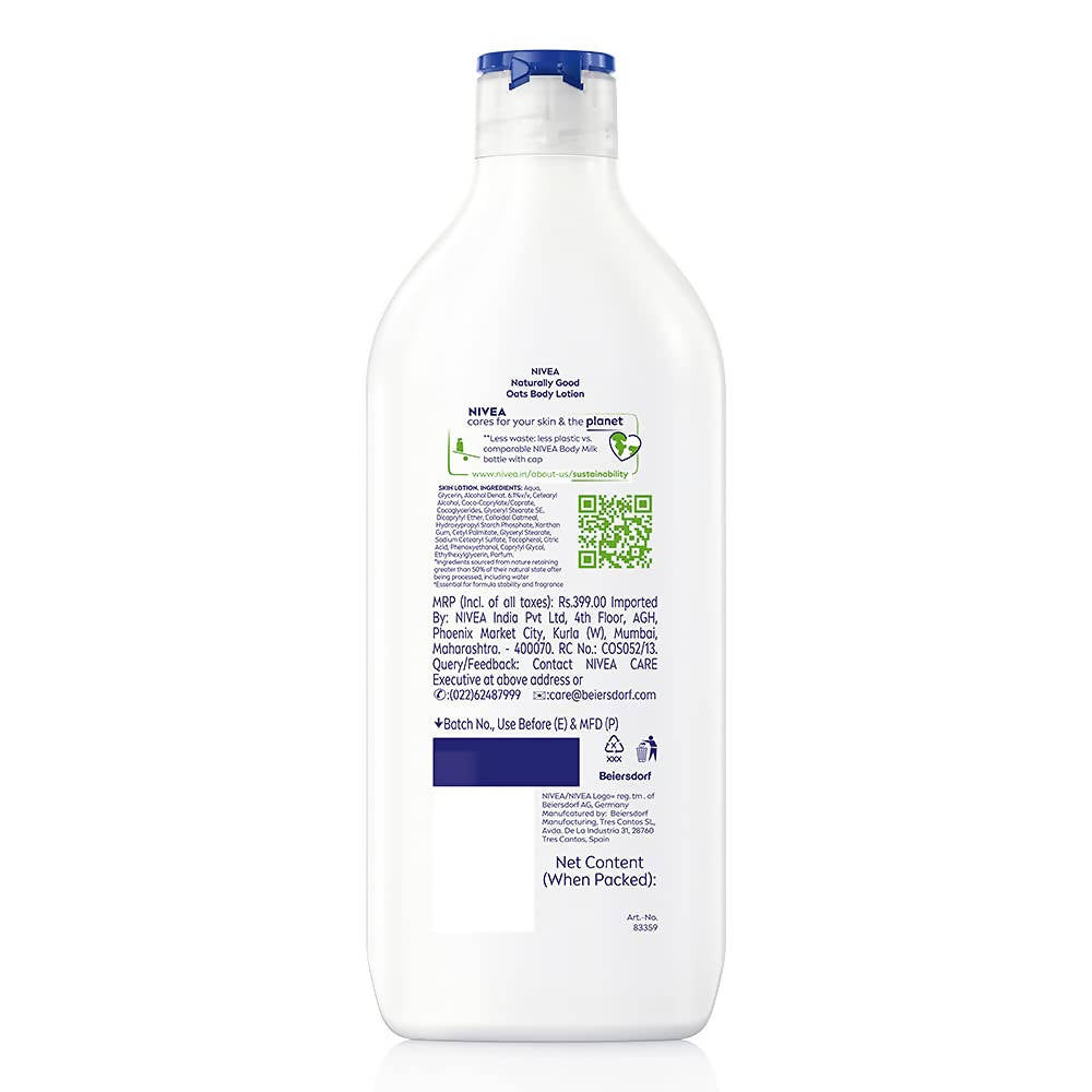 Nivea Naturally Good Body Lotion - Natural Oats