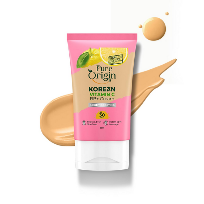 Pure Origin Korean Vitamin C Bright Boosting BB+ Cream Natural Bb Face Cream Main Image