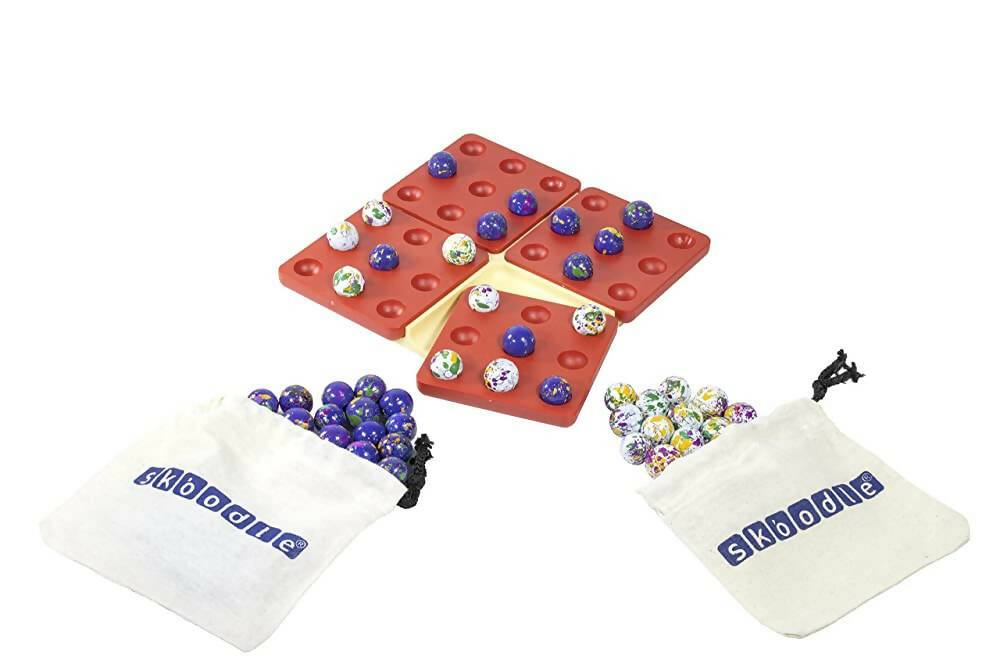 Skoodle Quest Quinto, Brain Puzzle and Strategy Board Game for Children and Adults