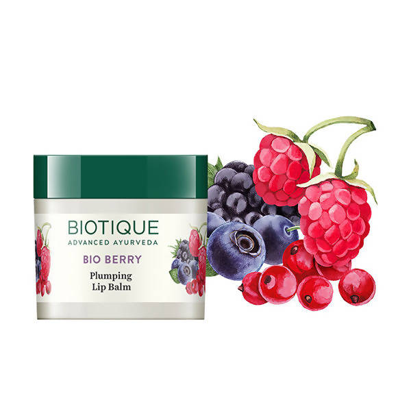 Biotique Advanced Ayurveda Bio Berry Plumping Lip Balm Main Image