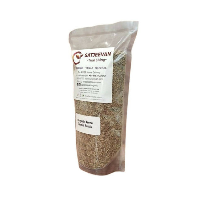 Satjeevan Organic Jeera Cumin Seeds Main Image
