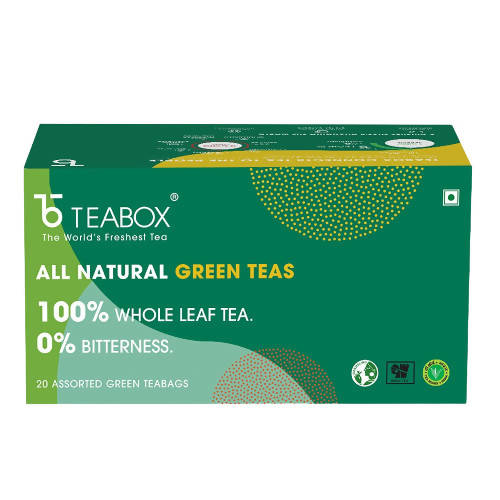 Teabox All Natural Green Teas