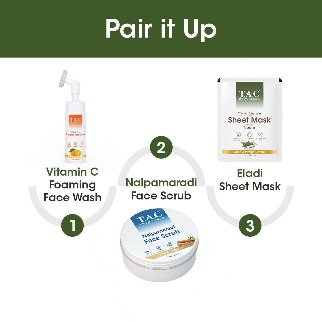 TAC - The Ayurveda Co. Eladi Serum Sheet Mask with Neem