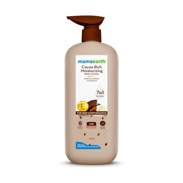 Mamaearth Cocoa Rich Moisturizing Body Lotion with Cocoa Butter & Vitamin E Main Image