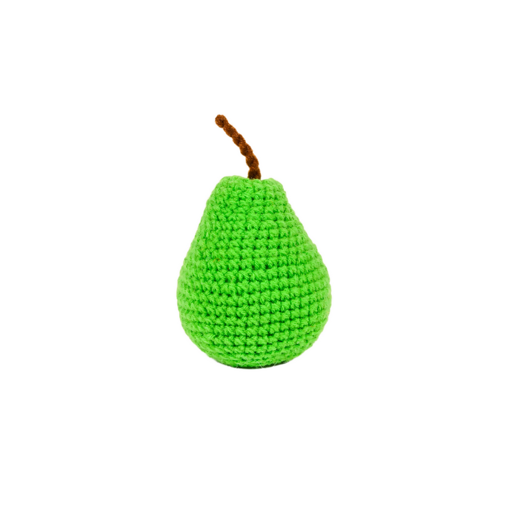 Nesta Toys Crochet Fruit Toys, Pretend Play Plush Toys for Kids, Stuffed Toys for Babies (5 Pcs)
