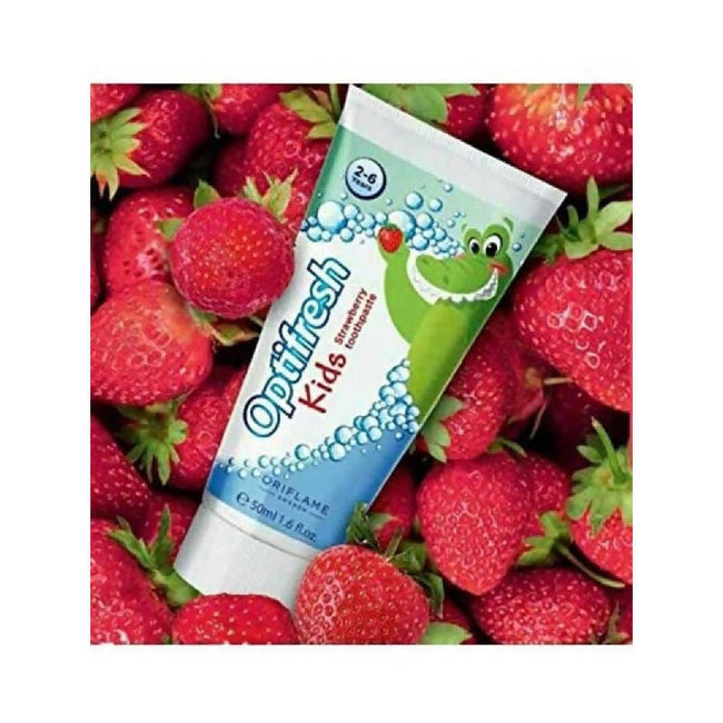 Oriflame Optifresh Kids Strawberry Toothpaste Main Image