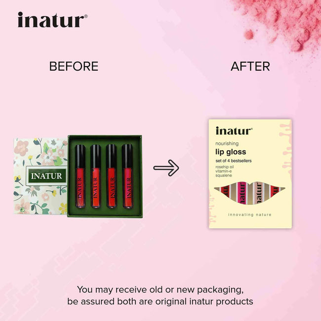Inatur Lip Gloss Gift Box Main Image
