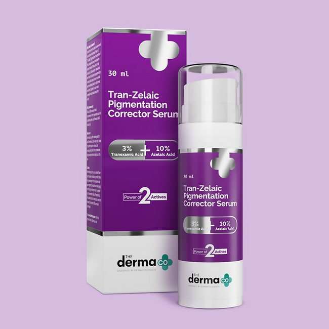 The Derma Co Tran-Zelaic Pigmentation Corrector Serum | Dual Acid Formula Main Image