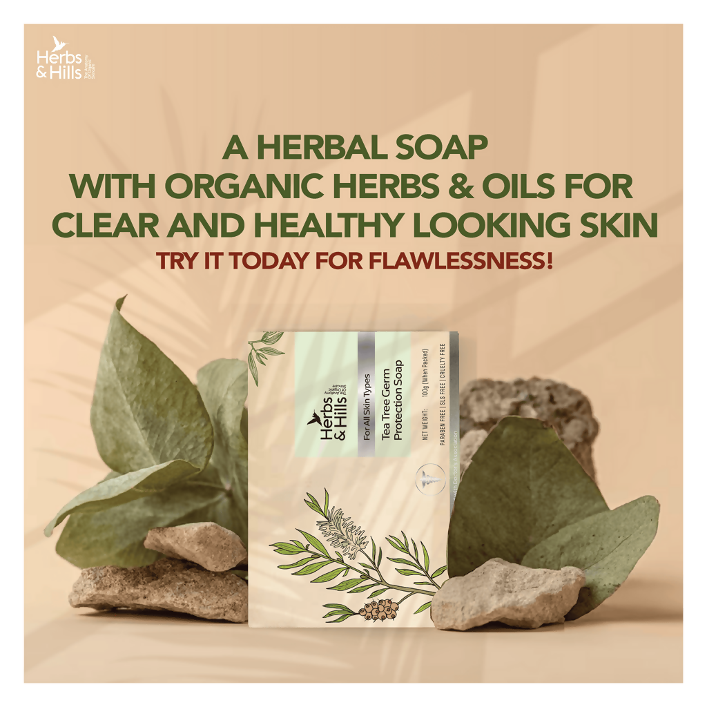 Herbs & Hills Tea Tree Germ Protection Soap