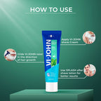 VI-JOHN Dermatologically Tested Vitamin-E enriched Anti Bacterial Mint & Marine Shaving Cream