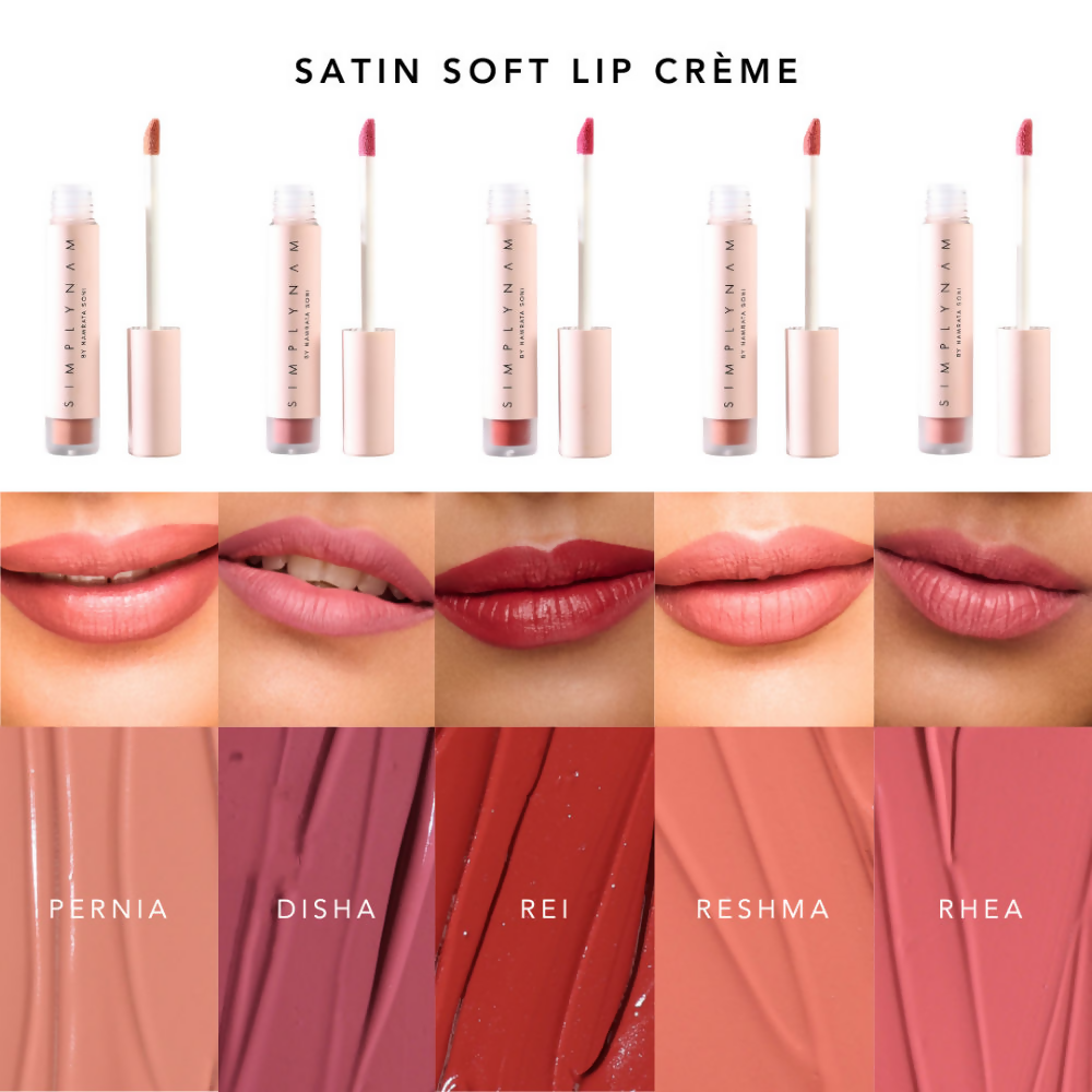 Simply Nam Satin Soft Lip Creme - Disha Mulled Pink