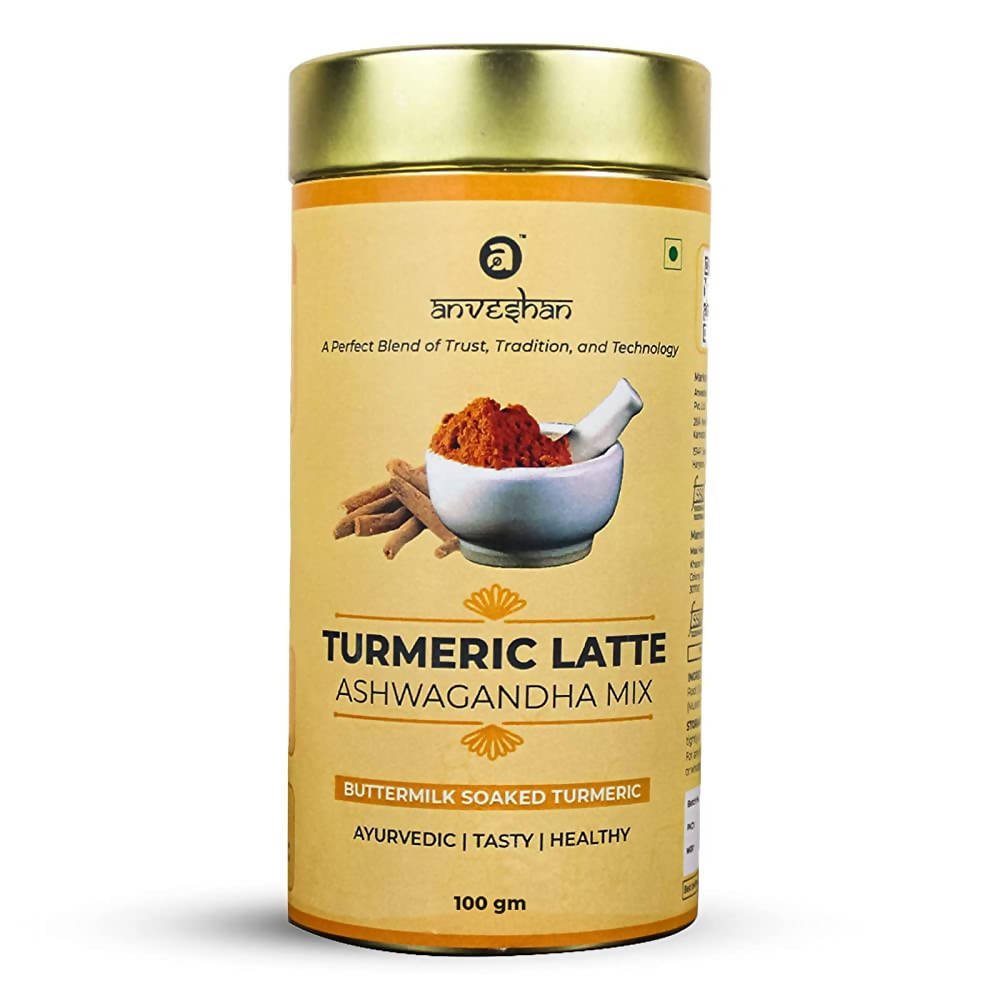 Anveshan Turmeric Latte Ashwagandha Mix