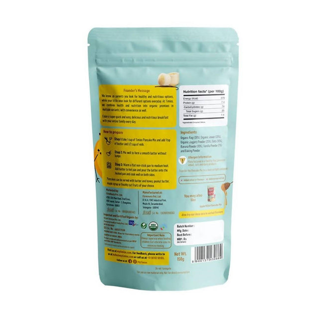 Timios Banana Millet Pancake with Vanilla Main Image