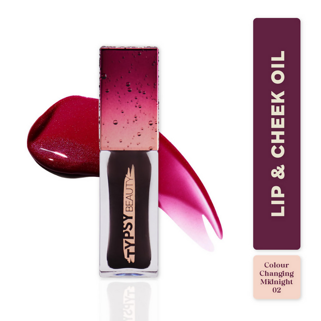 Typsy Beauty Shade Shifter Lip & Cheek Oil - Midnight 02 Main Image