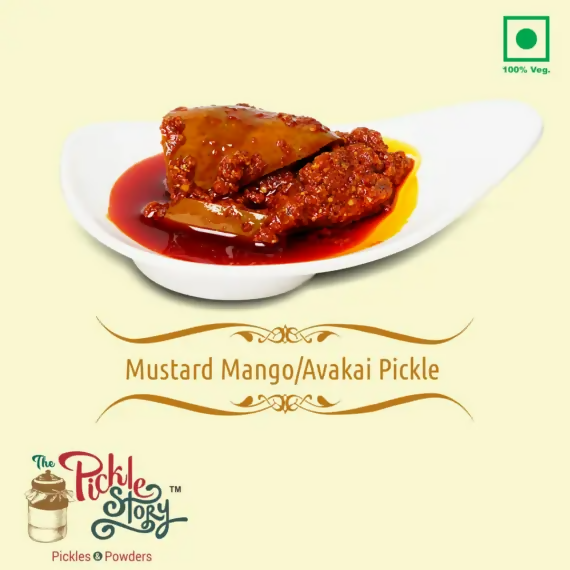 The Pickle Story Mango and Mustard – Avakai Pickle