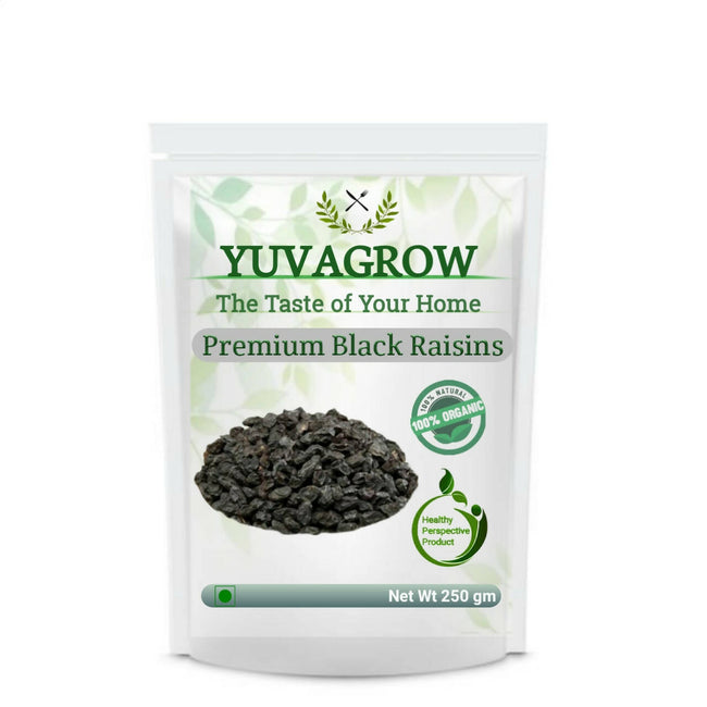 Yuvagrow Premium Black Raisins Hover Image