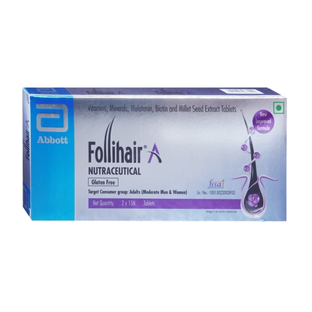Follihair A Tablets Gluten Free
