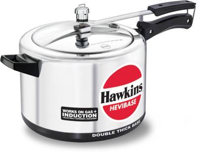Hawkins Hevibase 8 L Induction Bottom Pressure Cooker (IH80) Hover Image