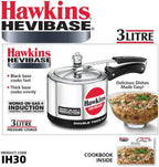 Hawkins Hevibase 3 L Induction Bottom Pressure Cooker (IH30)