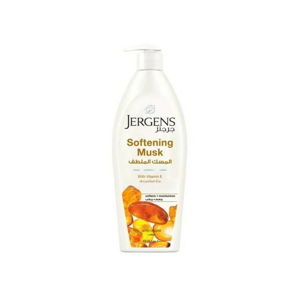 Jergens Softening Musk With Vitamin E Moisturizer Body Lotion