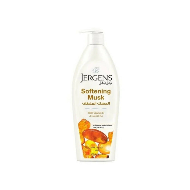 Jergens Softening Musk With Vitamin E Moisturizer Body Lotion Hover Image