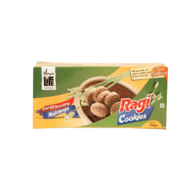 Isha Life Ragi Cookies (Finger Millet Cookies) Hover Image