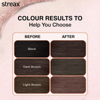 Streax Gel No Ammonia 100% Grey Coverage Hair Color - Natural Brown 4