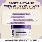 Sanfe Instalite Detan Wipe Off Body Cream