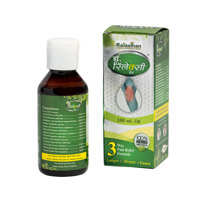 Rajasthan Herbals Dr Relaxi Oil Main Image