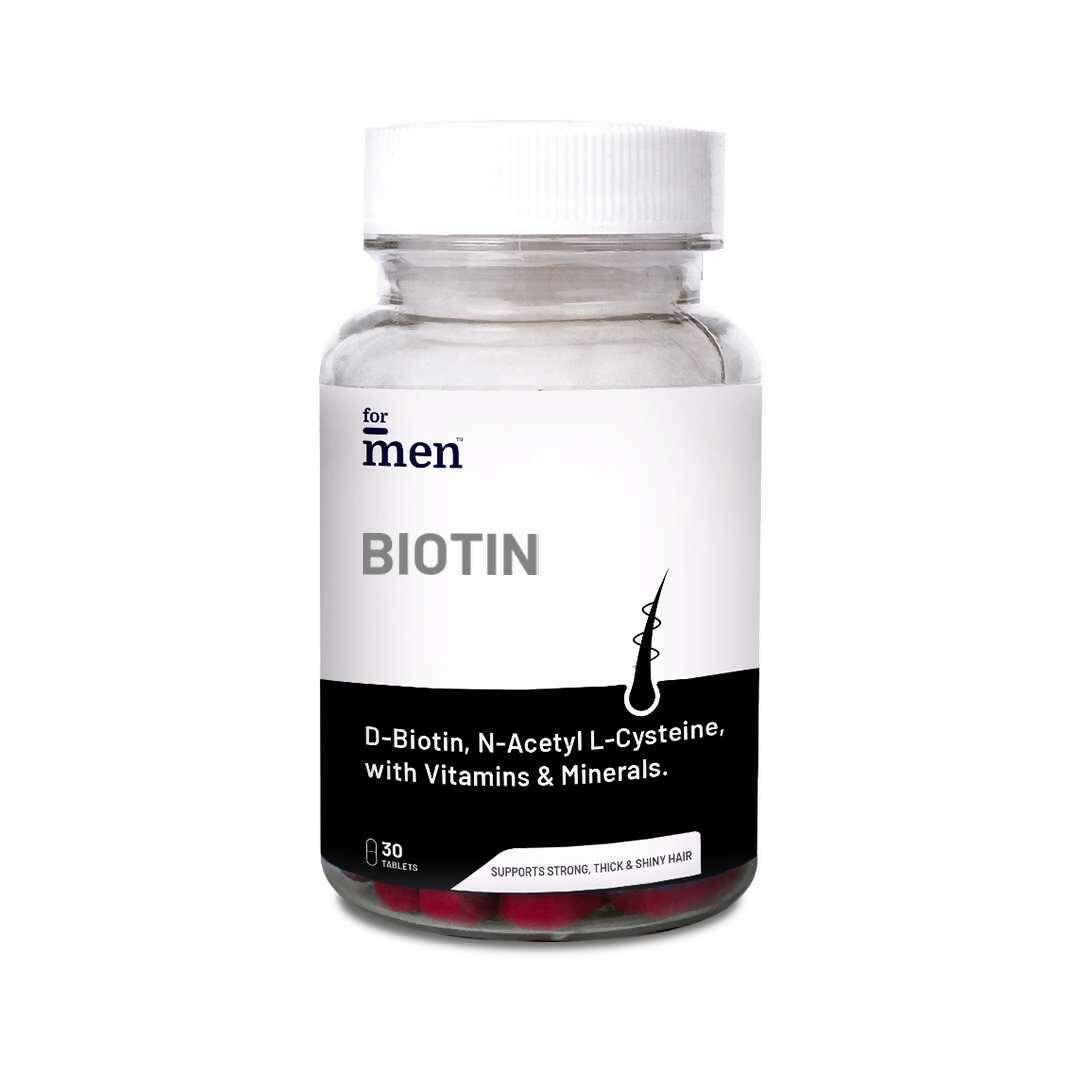 ForMen Biotin 10,000mcg Tablets for Hair Growth