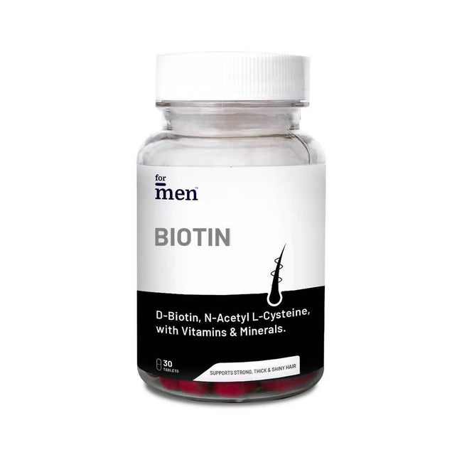 ForMen Biotin 10,000mcg Tablets for Hair Growth Hover Image