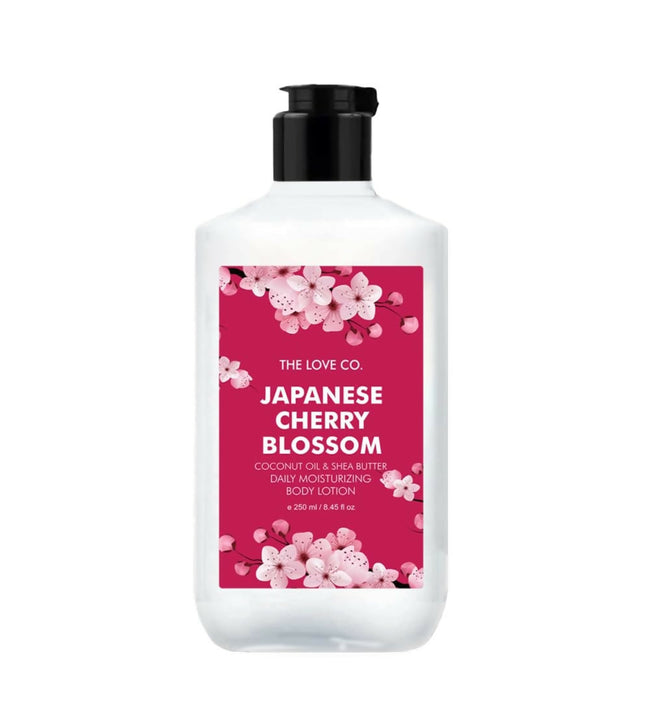 The Love Co Japanese Cherry Blossom Body Lotion Hover Image